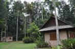 Lodge na reserva de Iwokrama, na Guiana